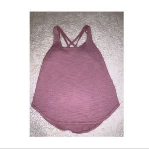Lululemon tank top with built in sports bra
